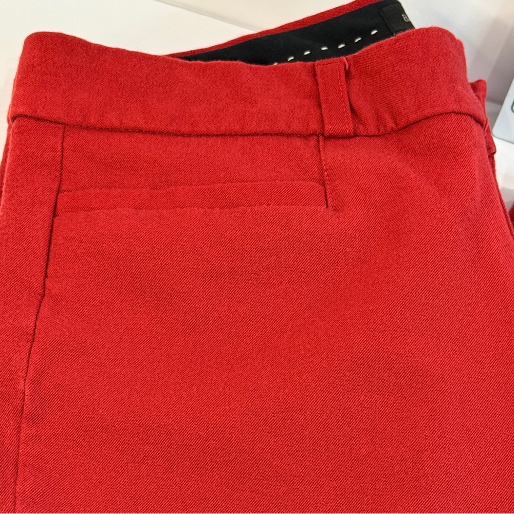 Banana Republic Sloan Red 💋Skinny Pants 💋Size 4 Stretch Career 💋 Chic - Picture 13 of 16